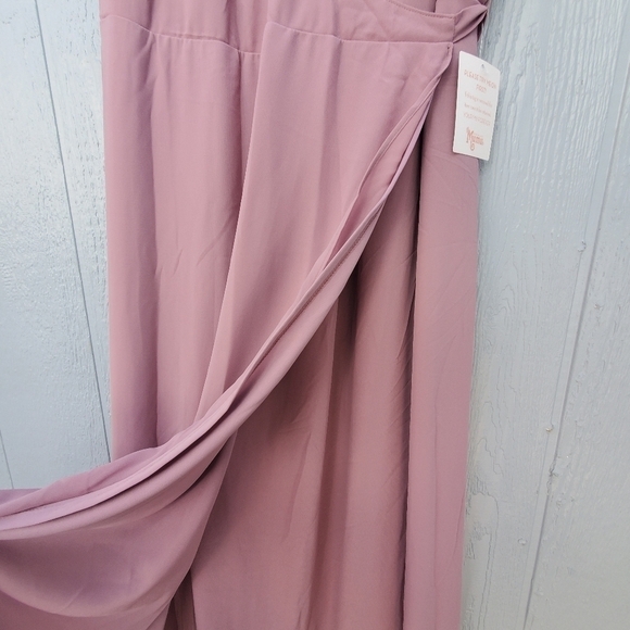 Show Me Your Mumu Noelle Flutter Wrap Braidsmaid Dress Wedding Formal NWT 2x - Picture 7 of 13